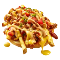 3d-rendering-of-a-chili-cheese-fries-on-transparent-background-png