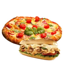 Combo Pizza 10" & Sous-marin 7’’