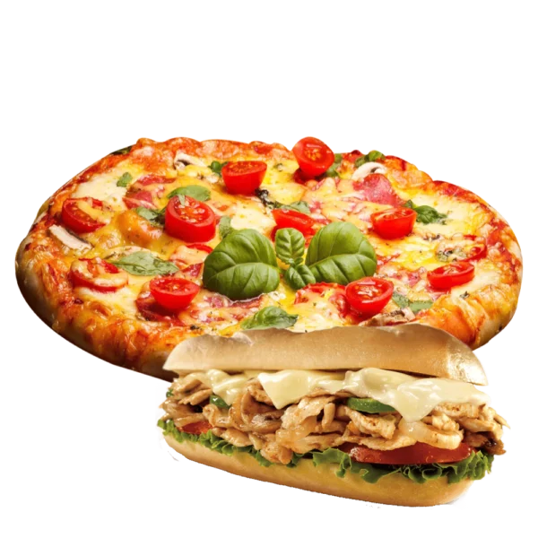 Combo Pizza 12" & Sous-marin 7’’