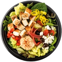 Salade GREQUE au poulet grillé