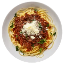 Spaghetti Viande